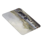 Magnet Flexible Le pont flottant, Istanbul, gravé par J.C. Be (Côté Droit)