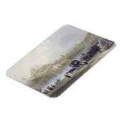 Magnet Flexible Le pont flottant, Istanbul, gravé par J.C. Be (Côté Gauche)