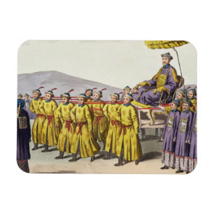 Magnet Flexible Le poumon de Ch'ien d'empereur a porté dedans