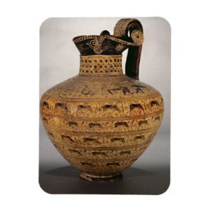 Magnet Flexible Le "prélèvement Oinochoe", un est Orientalizing v