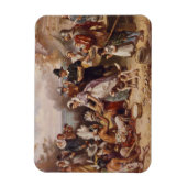 Magnet Flexible Le premier Thanksgiving 1621 | c.1932 (Vertical)