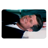 Magnet Flexible Le président américain John F. Kennedy dans le bur (Horizontal)