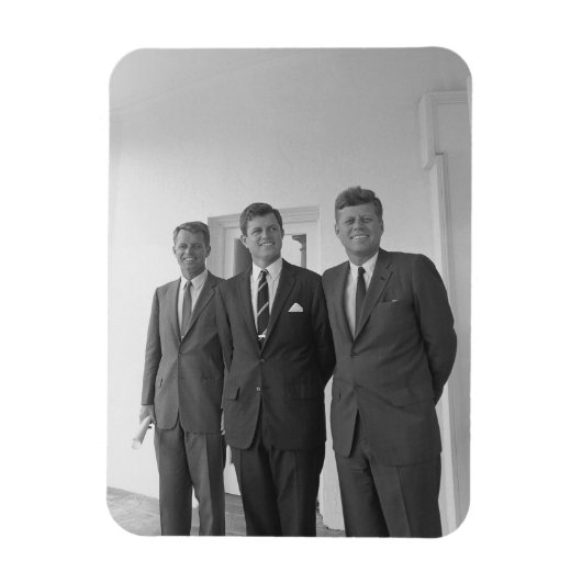 Magnet Flexible Le président John Kennedy et les frères American C (Vertical)