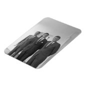 Magnet Flexible Le président John Kennedy et les frères American C (Côté Gauche)