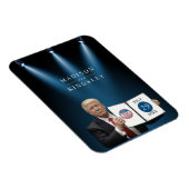Magnet Flexible Le président Trump 🇺 🇸 ✨ Mariage patriotique (Côté Droit)