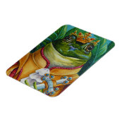 Magnet Flexible Le Prince de la Grenouille avec l'Aquarelle Couron (Côté Gauche)
