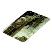 Magnet Flexible « Le Prince et le Tomten » de John Bauer (Côté Gauche)