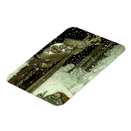 Magnet Flexible "Le Prince et le Tomten" par John Bauer (Côté Gauche)