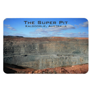 Magnet Flexible Le puits superbe, Kalgoorlie, Australie - aimant