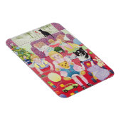 Magnet Flexible Le pyjama de Noël de Teddy (Côté Droit)