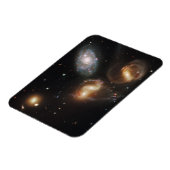 Magnet Flexible Le Quintette de Stephan : Une épave galactique (Côté Gauche)