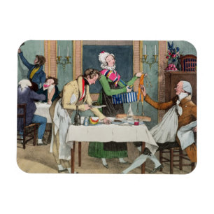 Magnet Flexible Le Restaurant, pub. par Rodwell et Martin, 1820 (c