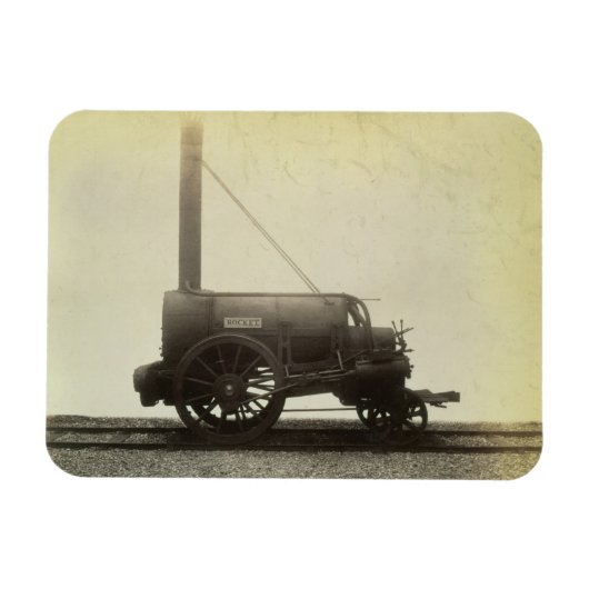 Magnet Flexible Le "Rocket" conçu par George Stephenson (1781-1 (Horizontal)