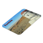 Magnet Flexible Le Sahara, Tunisie (Côté Gauche)