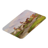 Magnet Flexible Le Saute d'eau : la Steeplechase d'automne à Balla (Côté Gauche)