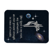Magnet Flexible Le Seigneur est mon rocher (Horizontal)