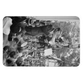 Magnet Flexible Le sénateur Robert Kennedy en campagne pour le pré (Horizontal)