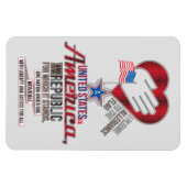 Magnet Flexible Le serment d'allégeance (Horizontal)