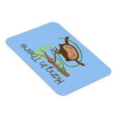 Magnet Flexible Le singe accroche là (Côté Droit)