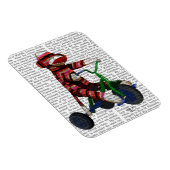 Magnet Flexible Le singe de queue sur le vélo (Côté Droit)