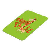 Magnet Flexible Le socle de girafe est grand (Côté Gauche)