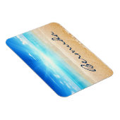 Magnet Flexible Le soleil de la plage des Bermudes (Côté Droit)