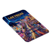 Magnet Flexible Le Strip de Las Vegas Nevada (Côté Droit)
