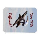Magnet Flexible Le surf des oiseaux (Horizontal)