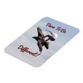 Magnet Flexible Le surf des oiseaux (Côté Gauche)