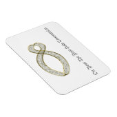 Magnet Flexible Le symbole du Fish Christian. (Côté Droit)