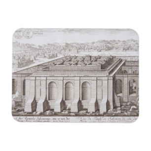 Magnet Flexible Le temple de Solomon, Jérusalem, de 'Entwurf E-I