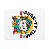 Magnet Flexible Le temps de la pub ! - Conception de Noël Festive  (Horizontal)