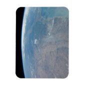 Magnet Flexible Le Texas Panoramique Et Le Golfe Du Mexique (Vertical)