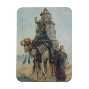 Magnet Flexible Le tour de désert, 1839 (la semaine sur le papier)