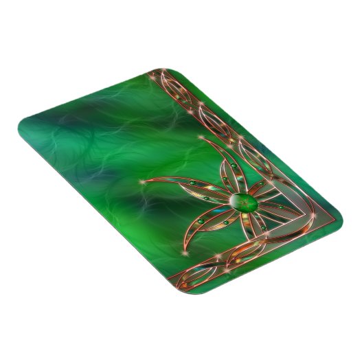 Magnet Flexible Le vert comme aimant flexible de l'herbe (Côté Droit)