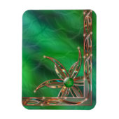 Magnet Flexible Le vert comme aimant flexible de l'herbe (Vertical)