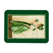 Magnet Flexible Le Vêtement Vert (Horizontal)