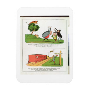 Magnet Flexible Le vieil homme d'Aoste, page du livre de Nonse