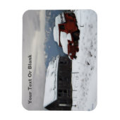 Magnet Flexible Le vieux camion rouge (Vertical)