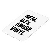 MAGNET FLEXIBLE LE VINYLE DE LA VIOLENCE DE VÉRITABLE DJ (Côté Gauche)