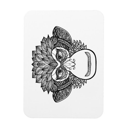 Magnet Flexible Le visage du singe (Vertical)