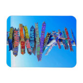 Magnet Flexible Le voyage est tout (Horizontal)