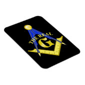 Magnet Flexible Le vrai maçonnique G (Côté Droit)