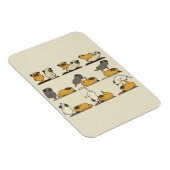 Magnet Flexible Le Yoga de Chien-Chien-Chien-Chien Français| Amate (Côté Droit)