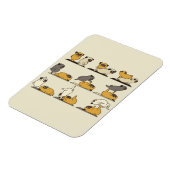 Magnet Flexible Le Yoga de Chien-Chien-Chien-Chien Français| Amate (Côté Gauche)