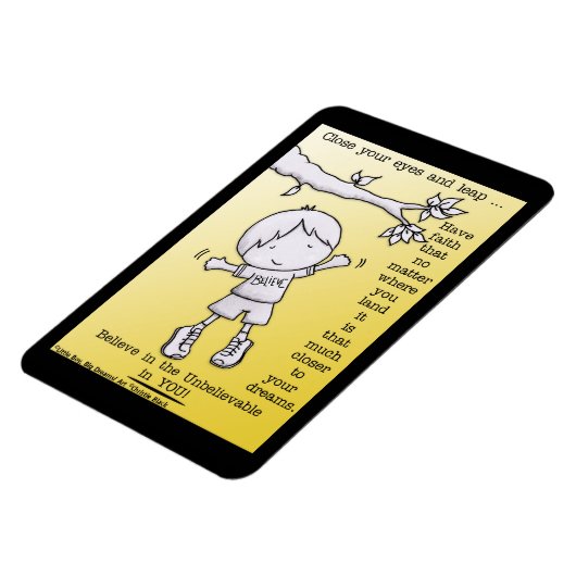 Magnet Flexible Leap of Faith (Côté Gauche)