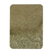 Magnet Flexible L'eau sur la plage II Photographie Abstraite de la (Vertical)