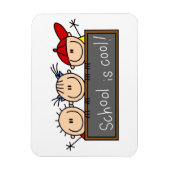Magnet Flexible L'école est Cool (Vertical)