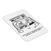 Magnet Flexible Leçon de conduite - Quel côté de la route? (Côté Droit)