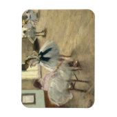 Magnet Flexible Leçon de danse par Edgar Degas (Vertical)